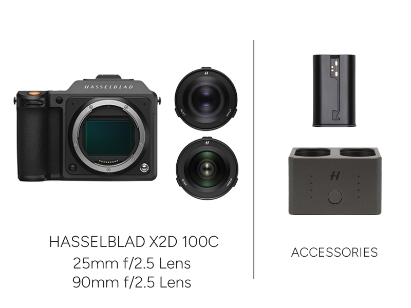 X2D 100C Dual Lens Ultimate Combo